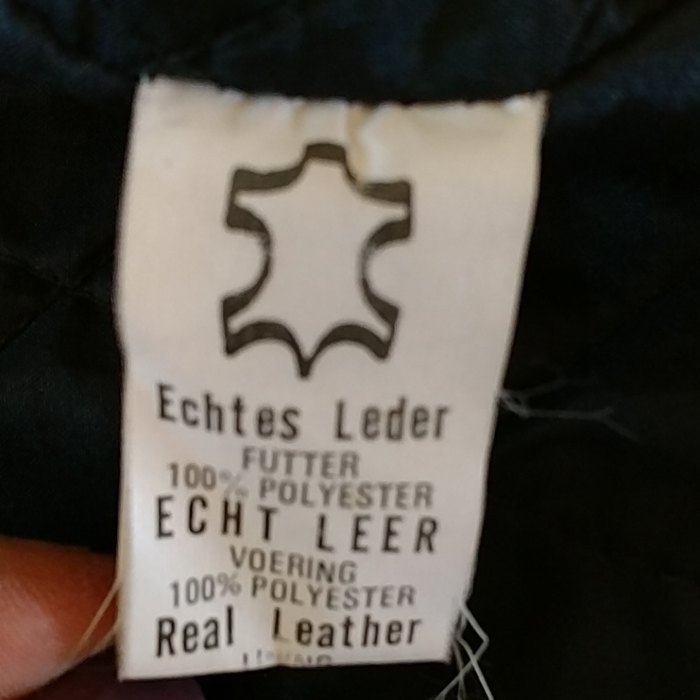 Real leather jacket - Picture 3 of 5